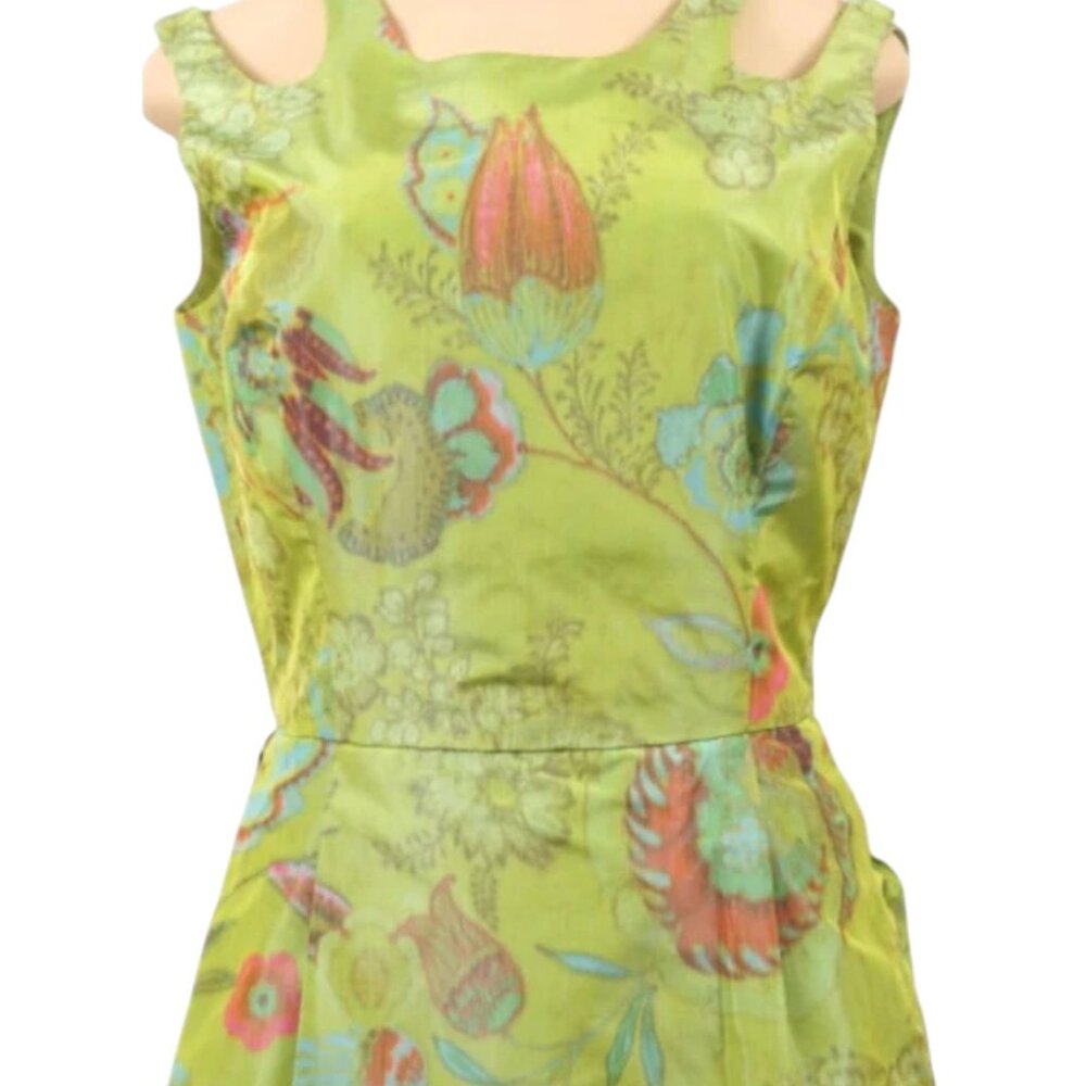 OSCAR DE LA RENTA Silk dress - Picture 7 of 7